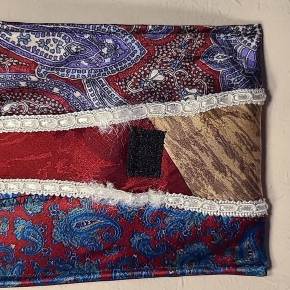 2 Handmade SILK TIE PURSES - Picture 9 of 16